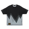 Dolly Noire, Maglietta Uomo Bench Duomo Rovesciato Tee, Black/grey