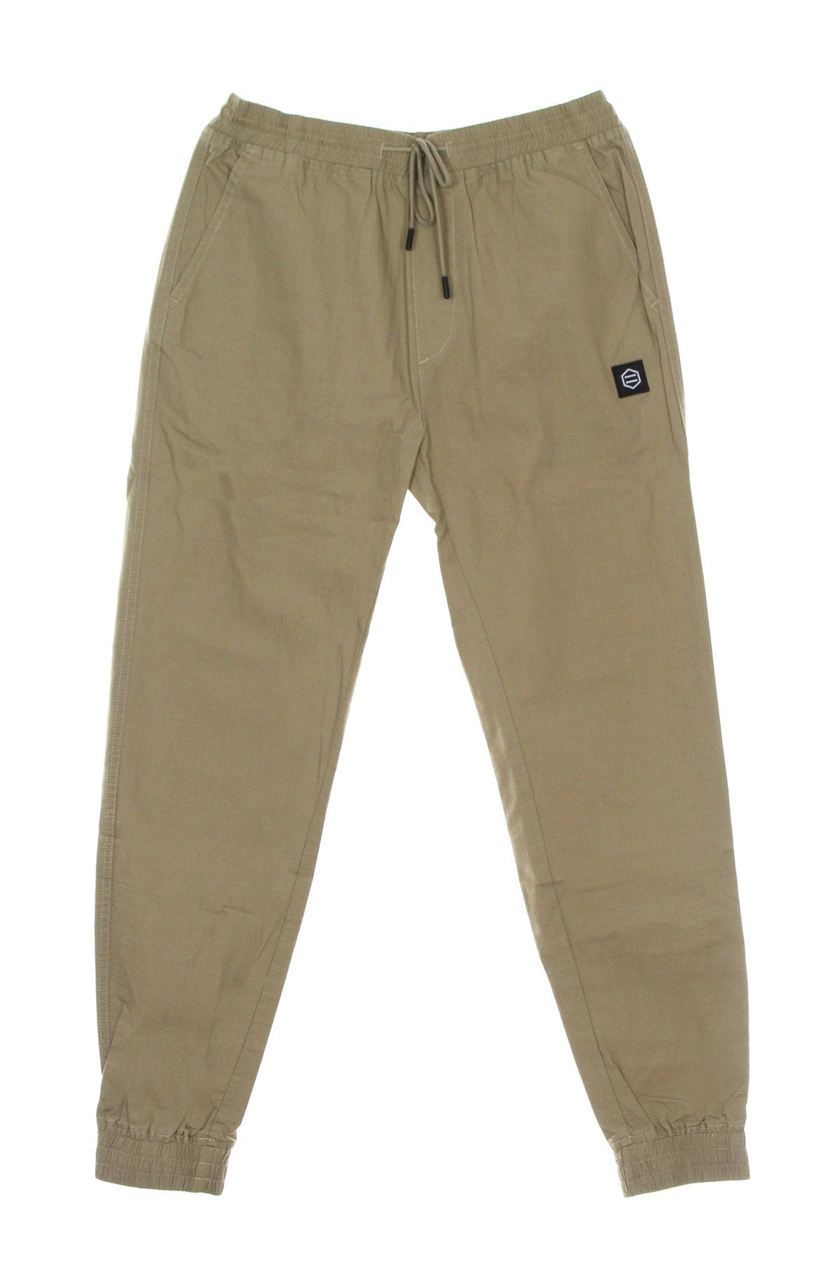 Pantalones de hombre largo jogger ripstop beige