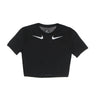 Nike, Maglietta Corta Donna W Swoosh Tee, Black