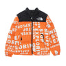 The North Face, Piumino Ragazzo Printed 1996 Retro Nuptse, Red/orange/black