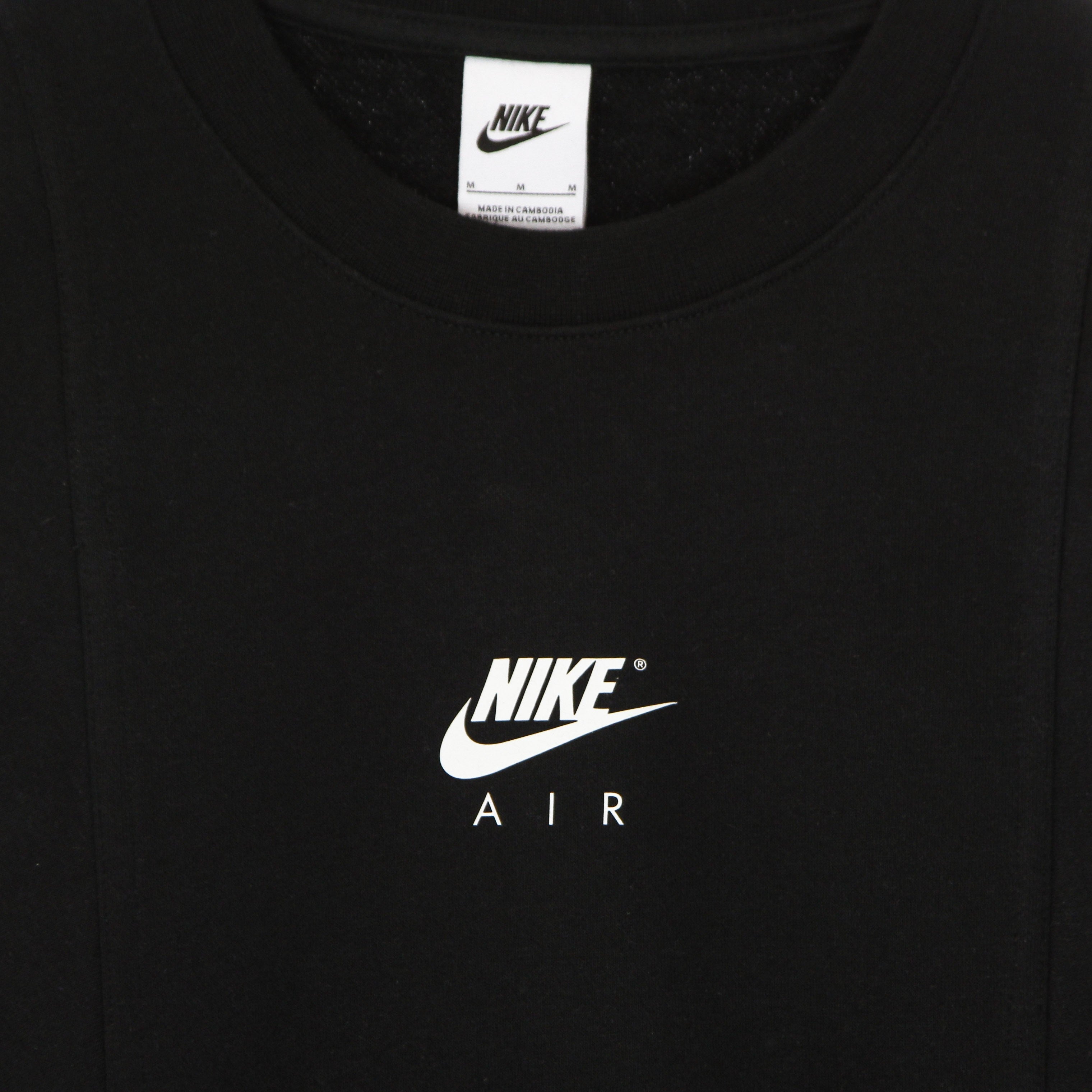 Nike, Felpa Girocollo Uomo Air Bb Fleece Crew, 