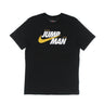 Jordan, Maglietta Uomo Jumpman Gfx Crew, Black