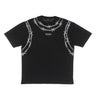 Phobia, Maglietta Uomo Black Barbed Wire Tee, Black