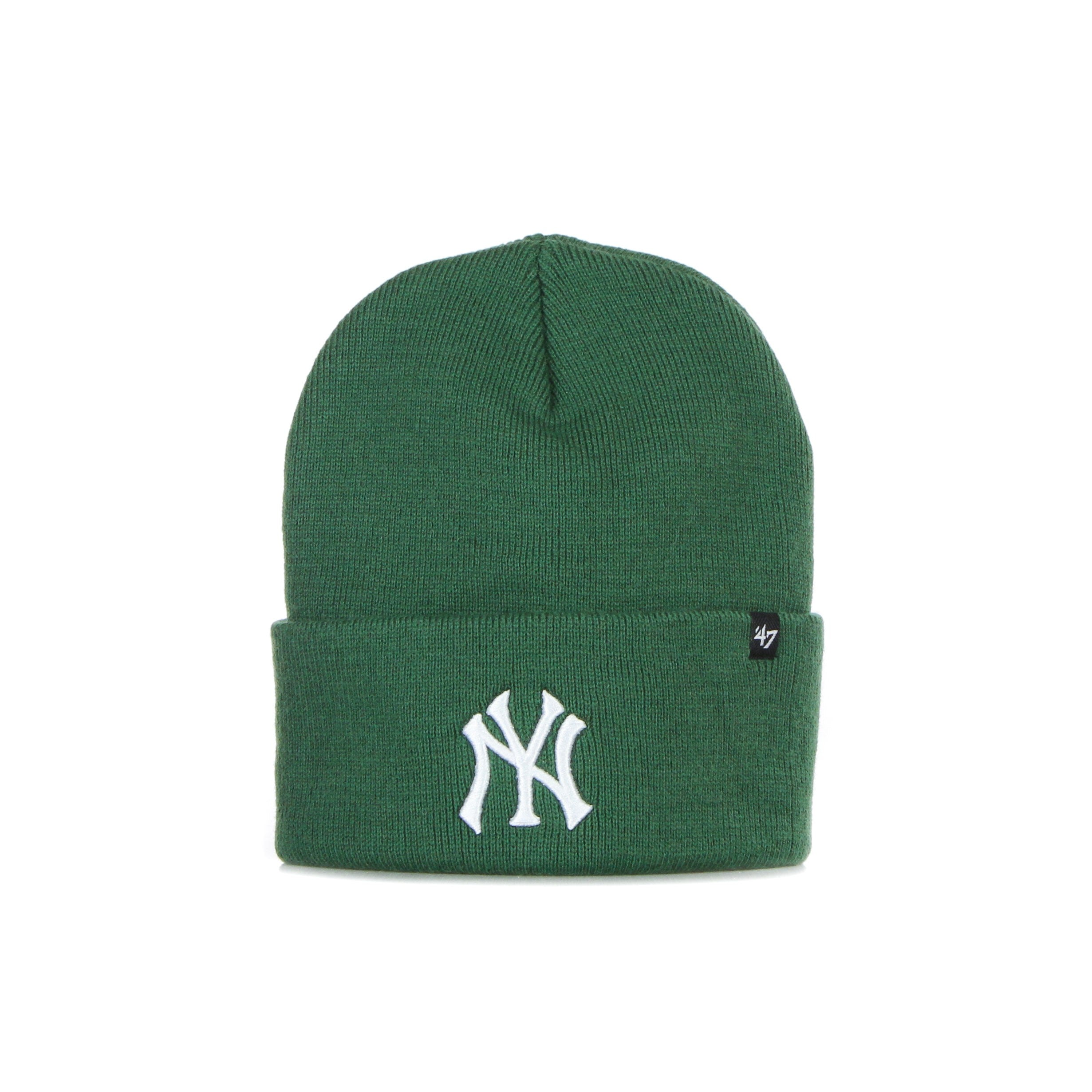 Cappello Uomo Mlb Haymaker Cuff Knit Neyyan Dark Green/white