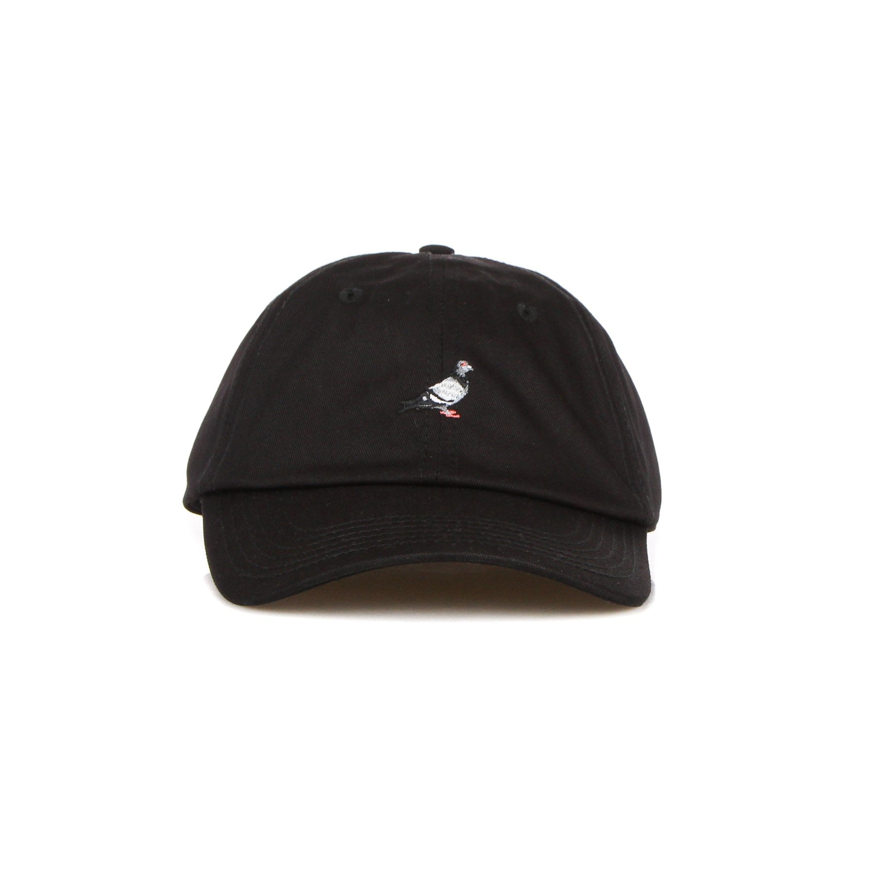 Cappellino Visiera Curva Uomo Pigeon Dad Cap Black