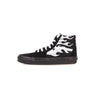 Vans, Scarpa Alta Ragazzo Sk8-hi (metallic Flame), Black/silver