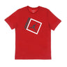 Jordan, Maglietta Uomo Jumpman Box Short-sleeve Tee Crew, Gym Red/black