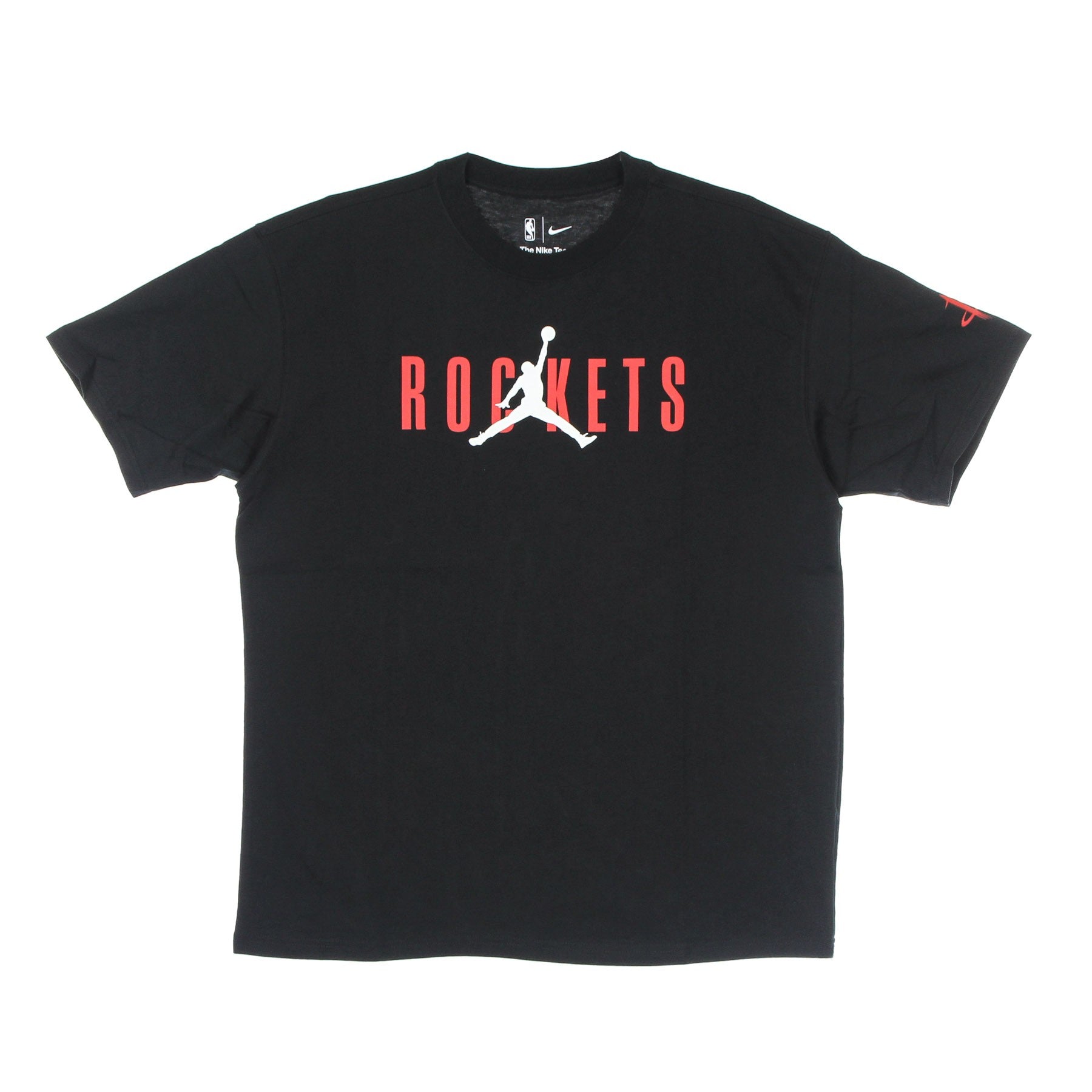 Jordan Nba, Maglietta Uomo Nba Courtside Statement Tee Houroc, Black