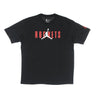 Jordan Nba, Maglietta Uomo Nba Courtside Statement Tee Houroc, Black