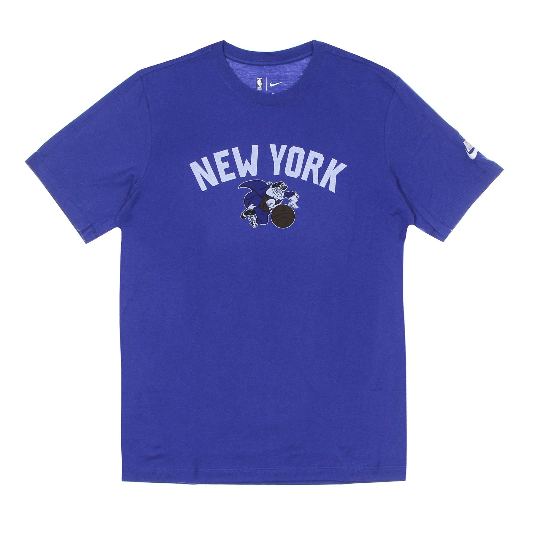 Nike Nba, Maglietta Uomo Nba Essential Year Zero Logo Tee Neykni, Rush Blue