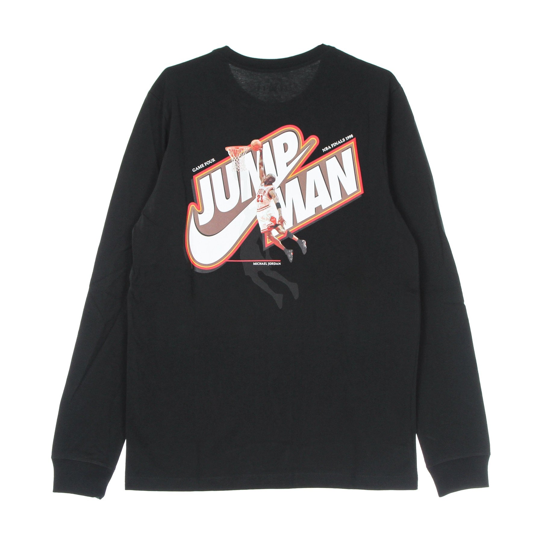 Jordan, Maglietta Manica Lunga Uomo Jumpman L/s Tee, 