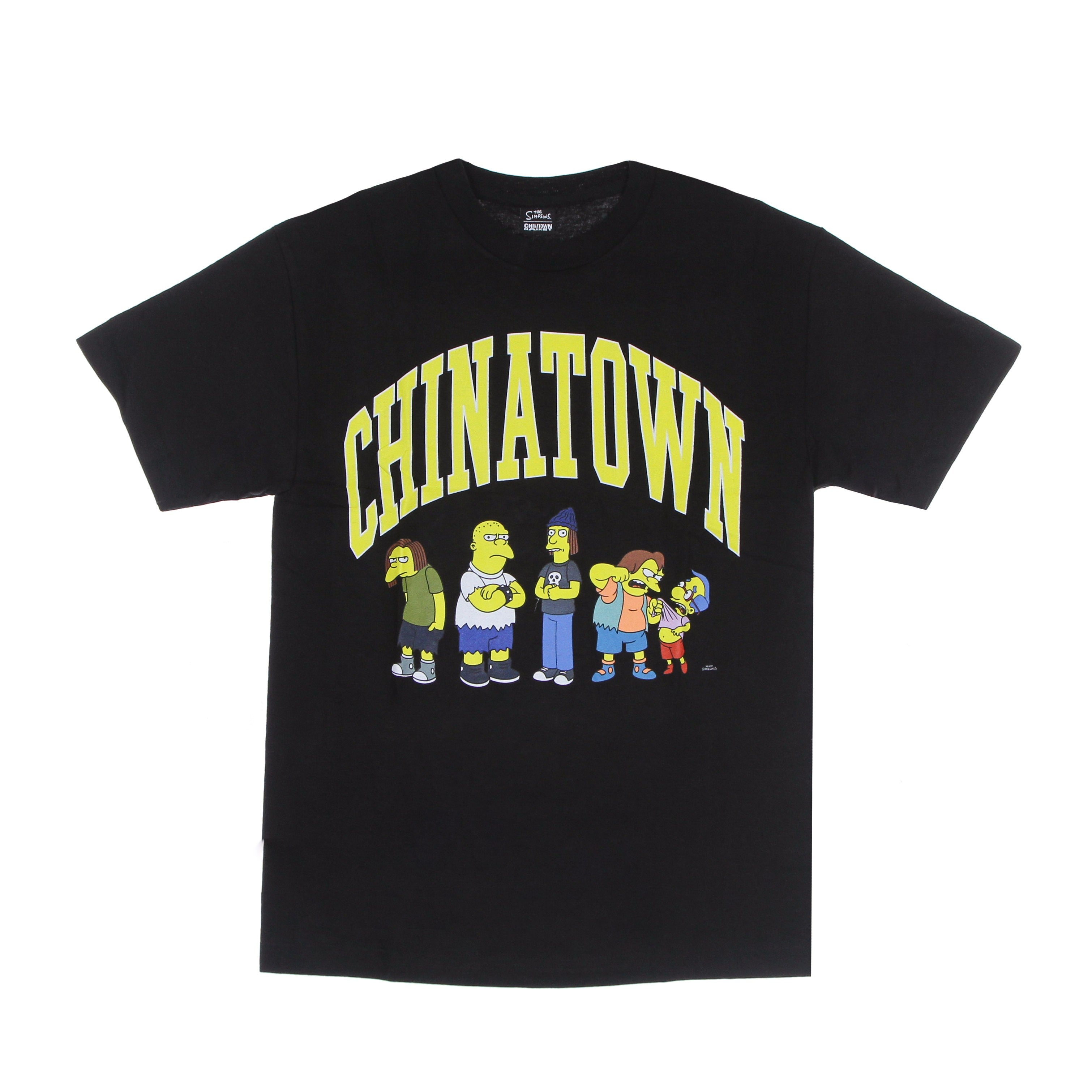 Market, Maglietta Uomo Ha Ha Arc Tee X The Simpsons, Black