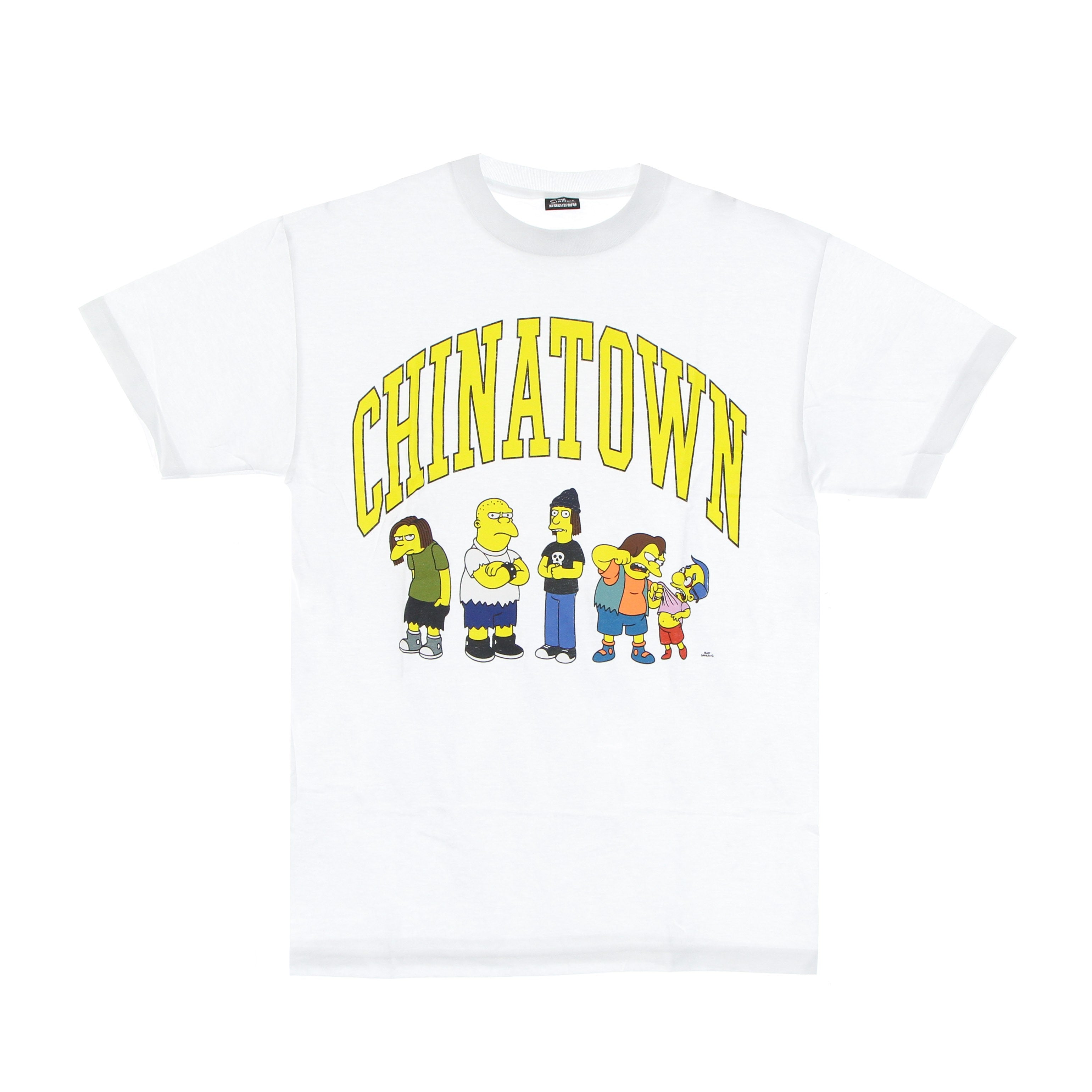 Market, Maglietta Uomo Ha Ha Arc Tee X The Simpsons, White