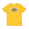 Nike Nba, Maglietta Uomo Nba Dri Fit Essential Logo Tee Loslak, Amarillo