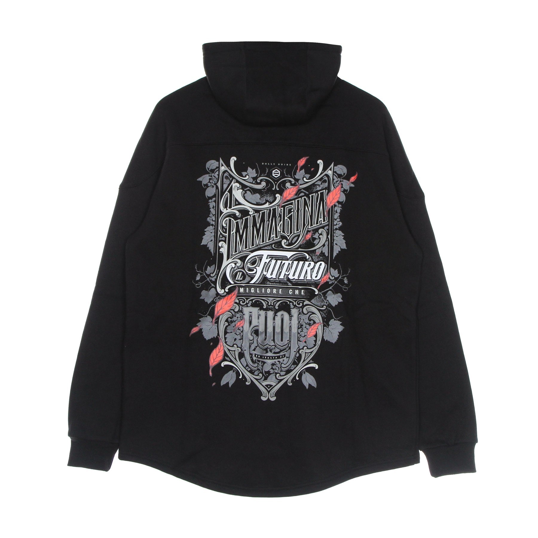 Dolly Noire, Felpa Tipo Hockey Uomo Futuro Hockey Urban Over Hoodie, 