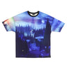 Dolly Noire, Maglietta Uomo Notte Nel Bosco Oversize Tee, Multi