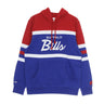 Mitchell & Ness, Felpa Cappuccio Uomo Nfl Head Coach Hoody Bufbil, Original Team Colors