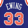 Mitchell & Ness, Canotta Basket Uomo Nba Swingman Jersey Hardwood Classics No 33 Patrick Ewing Neykni Road, Royal