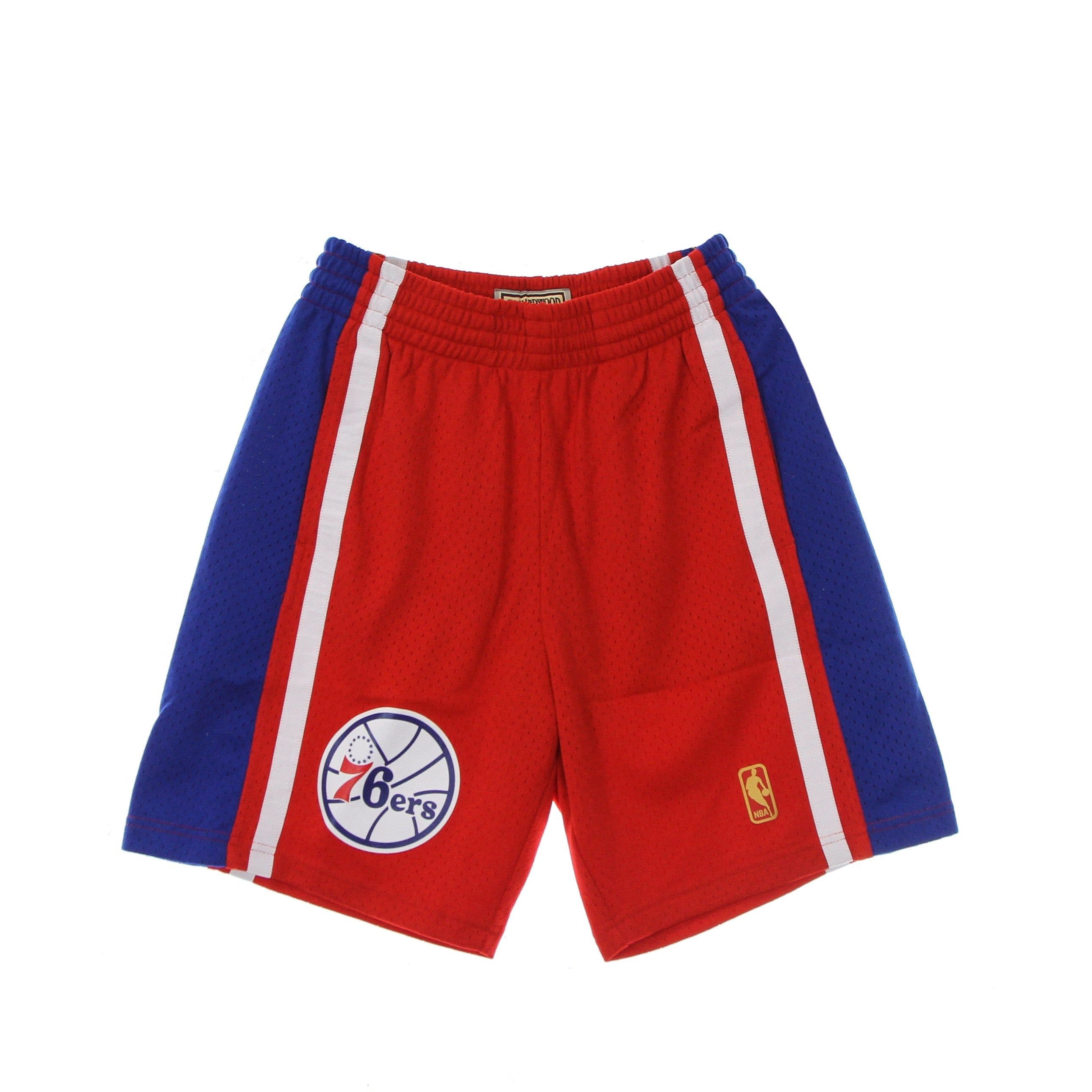 Mitchell & Ness, Pantaloncino Basket Uomo Nba Swingman Shorts Hardwood Classics1996-97 Phi76e, Original Team Colors