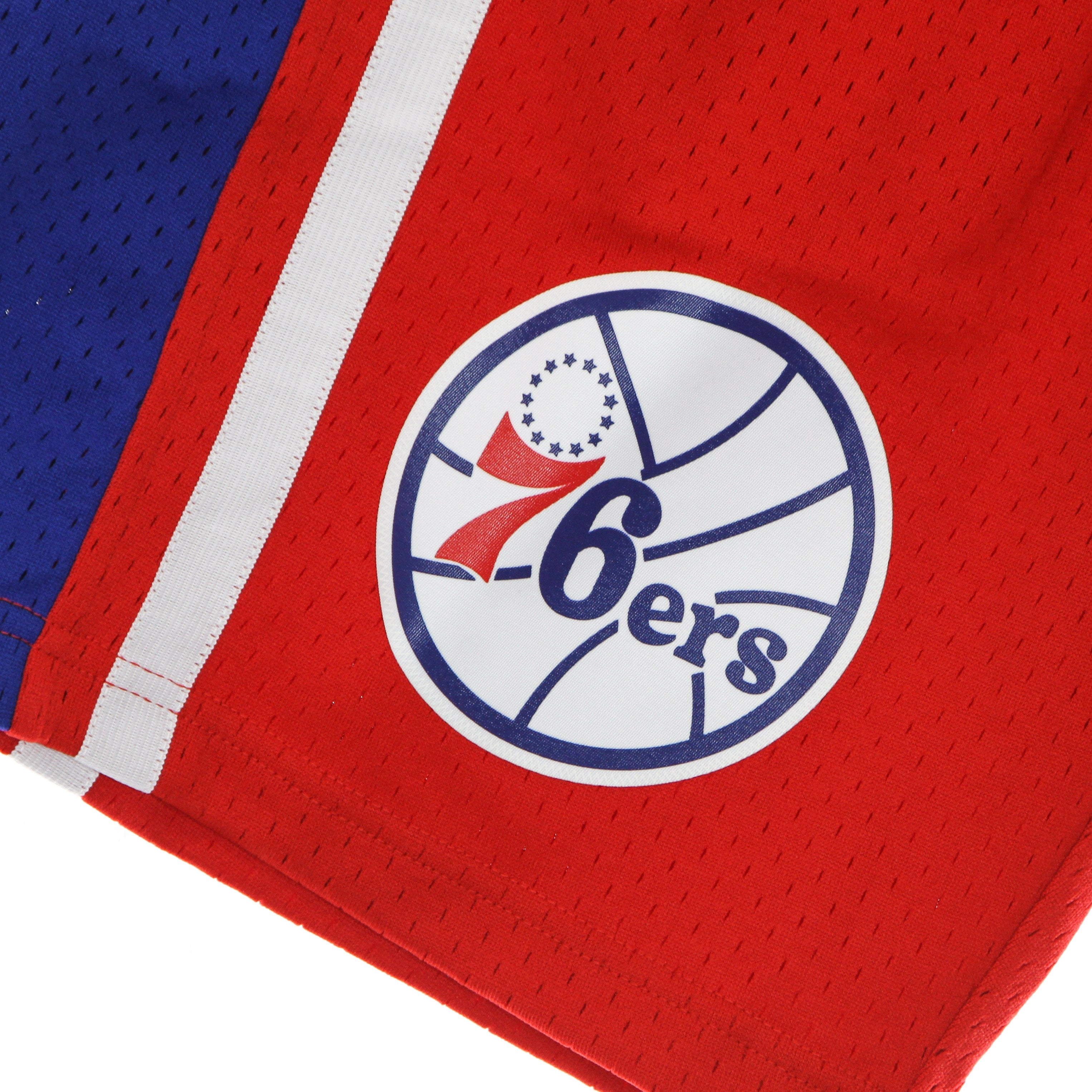 Mitchell & Ness, Pantaloncino Basket Uomo Nba Swingman Shorts Hardwood Classics1996-97 Phi76e, 