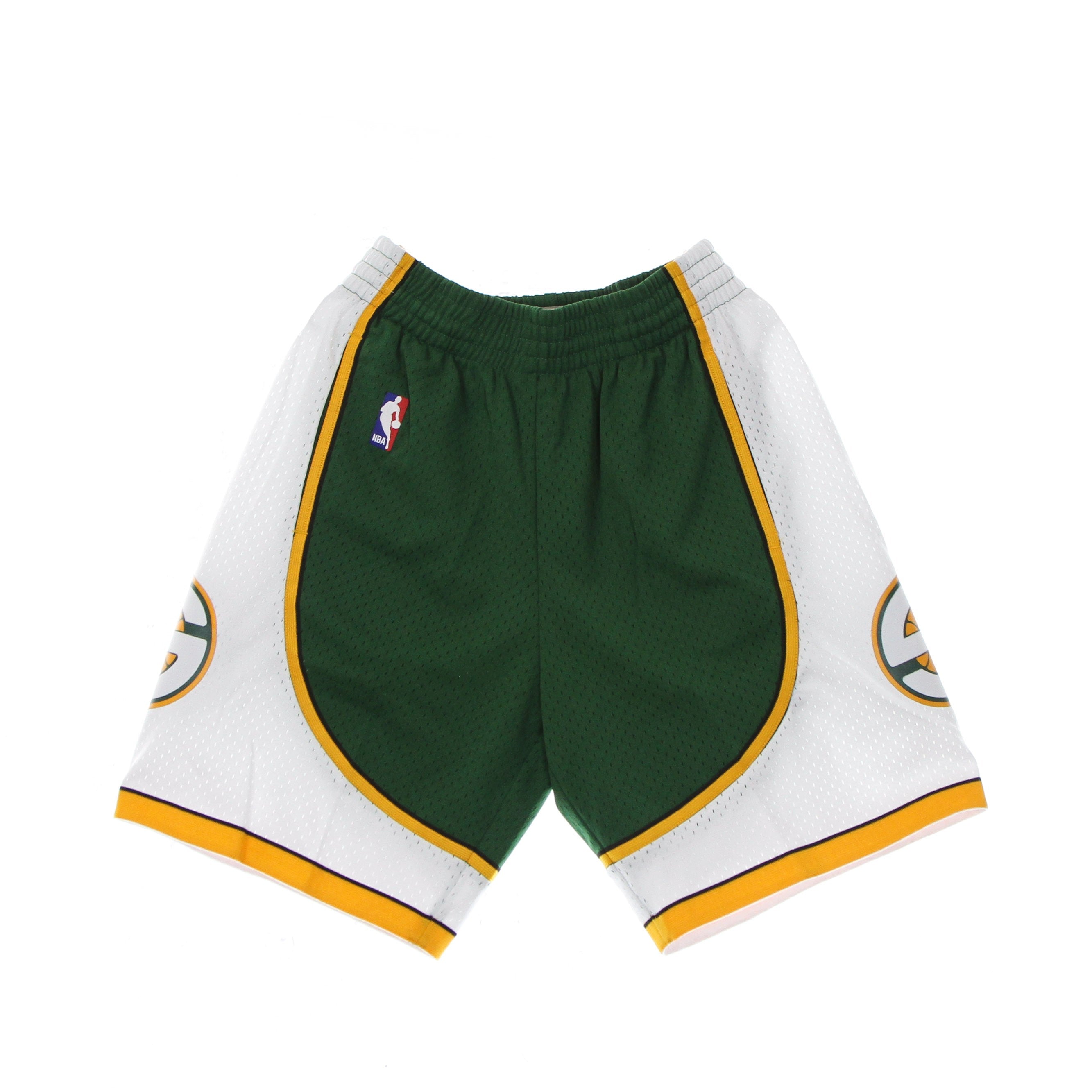 Mitchell & Ness, Pantaloncino Basket Uomo Nba Swingman Shorts Hardwood Classics Seasup, 