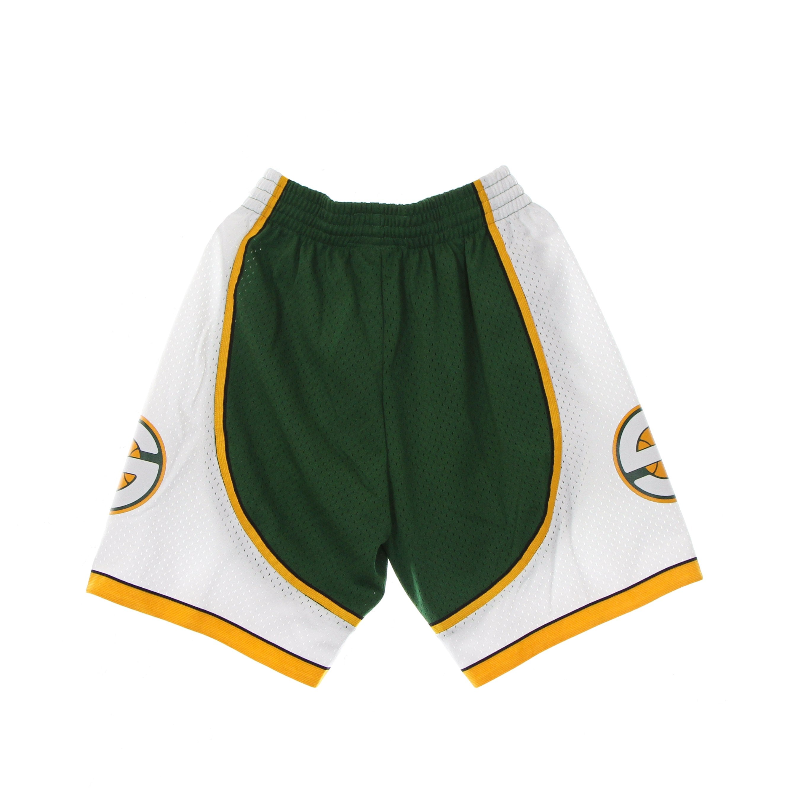 Mitchell & Ness, Pantaloncino Basket Uomo Nba Swingman Shorts Hardwood Classics Seasup, 