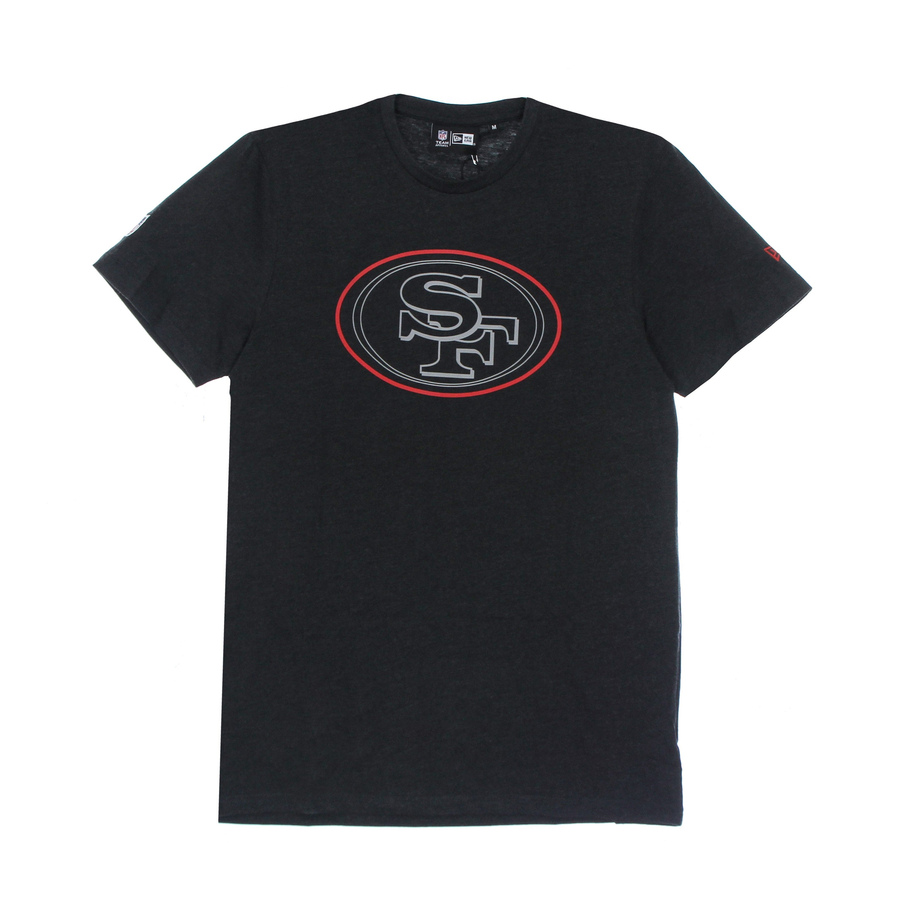 New Era, Maglietta Uomo Nfl Outline Logo Tee Saf49e, Black/original Team Colors