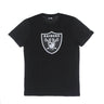 New Era, Maglietta Uomo Nfl Outline Logo Tee Lasrai, Black/original Team Colors