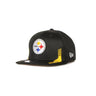 New Era, Cappellino Visiera Piatta Uomo Nfl Sideline Home Em 950 Pitste, Original Team Colors