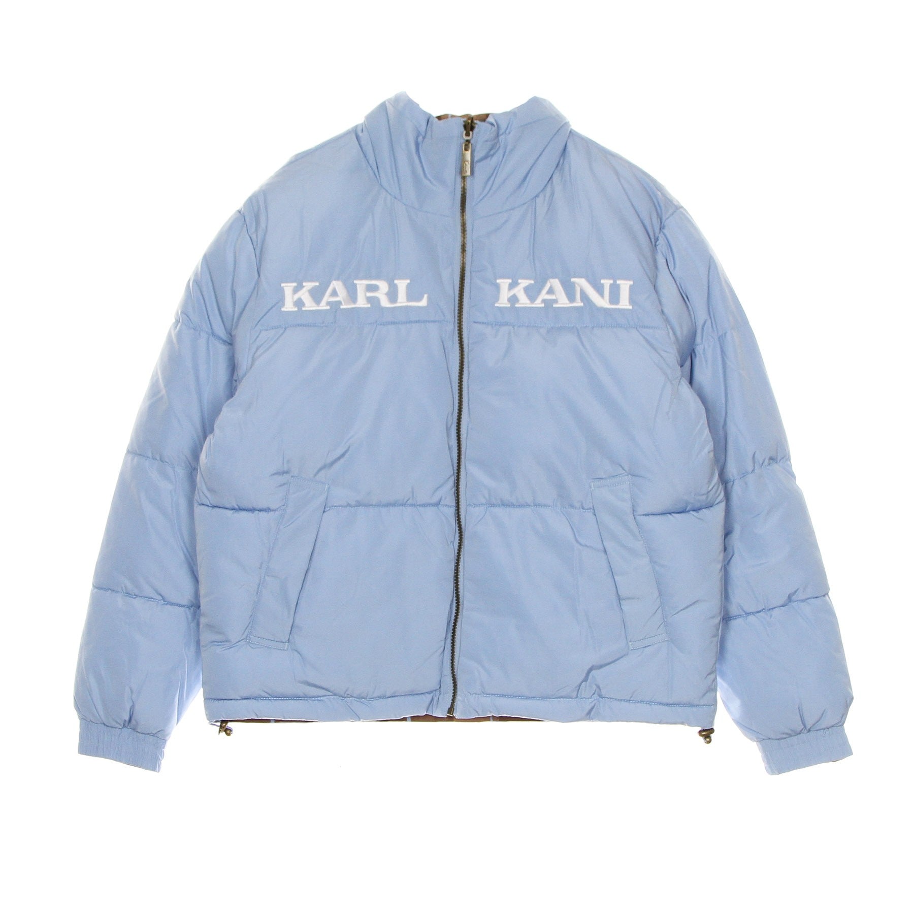 Karl Kani, Piumino Donna Retro Reversible Puffer Jacket, 