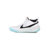 Nike, Scarpa Bassa Ragazzo Team Hustle D 10 (gs), White/black/photon Dust/magic Ember