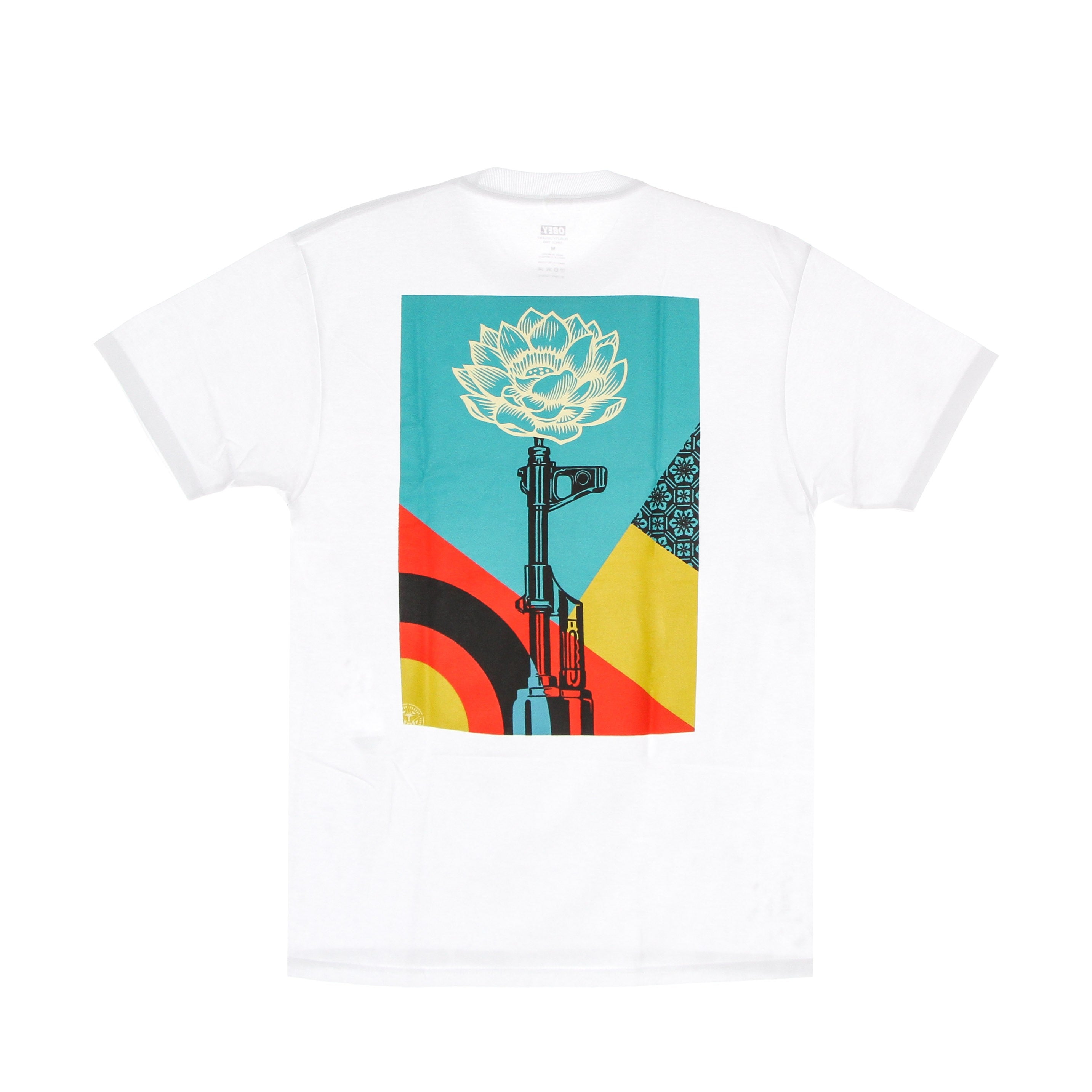 AK-47 T-shirt blanc classique Lotus Classic