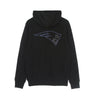 New Era, Felpa Cappuccio Uomo Nfl Outline Logo Po Hoodie Neepat, Black/original Team Colors