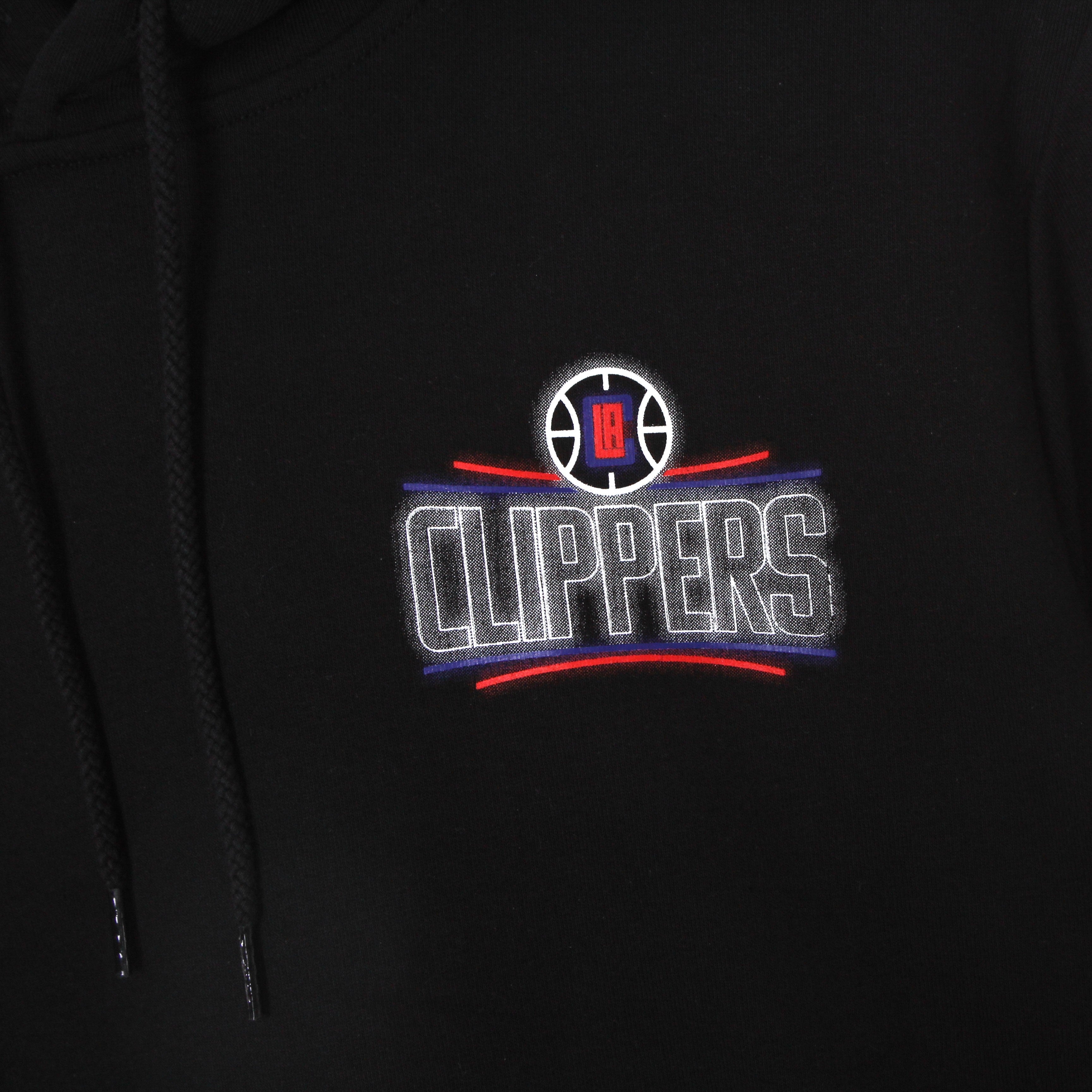 New Era, Felpa Leggera Cappuccio Uomo Nba Neon Po Hoodie Loscli, 