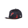 New Era, Cappellino Visiera Piatta Uomo Nfl Sideline Home Em 950 Houtex, Original Team Colors