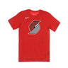 Nike Nba, Maglietta Uomo Nba Dri Fit Essential Logo Tee Porbla, University Red