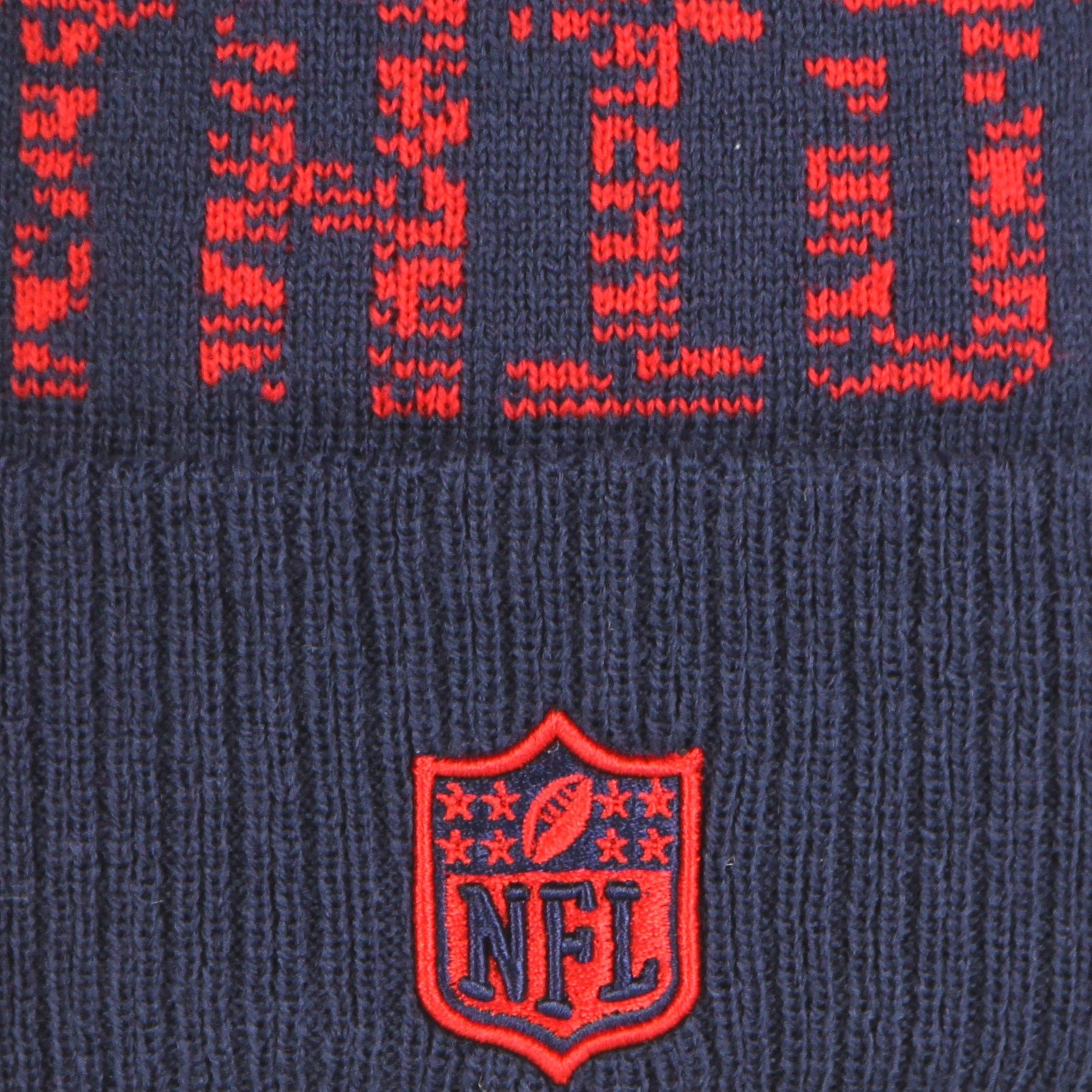 New Era, Cappello Pom Pom Uomo Nfl Sport Knit Cuff Neepat, 