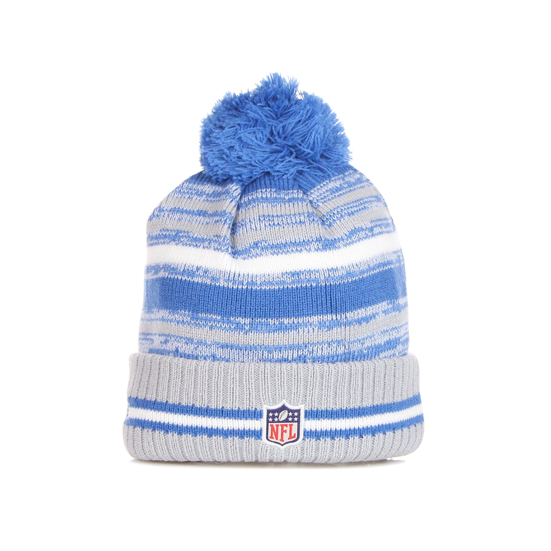 New Era, Cappello Pom Pom Uomo Nfl Sport Knit Detlio, 