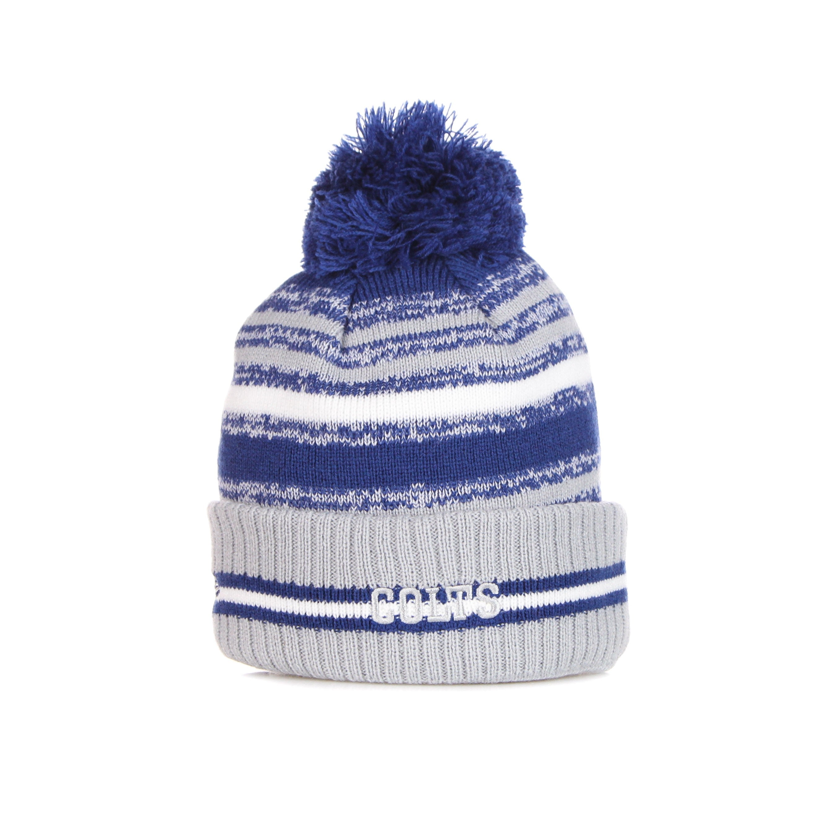 New Era, Cappello Pom Pom Uomo Nfl Sport Knit Indcol, 