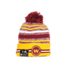 New Era, Cappello Pom Pom Uomo Nfl Sport Knit Wasfte, Original Team Colors