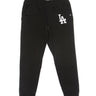 47 Brand, Pantalone Tuta Felpato Uomo Mlb Imprint Burnside Pants Losdod, Jet Black