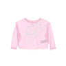 Nike, Maglietta Manica Lunga Bambina L/s Graphic Crew Tee, Pink Foam