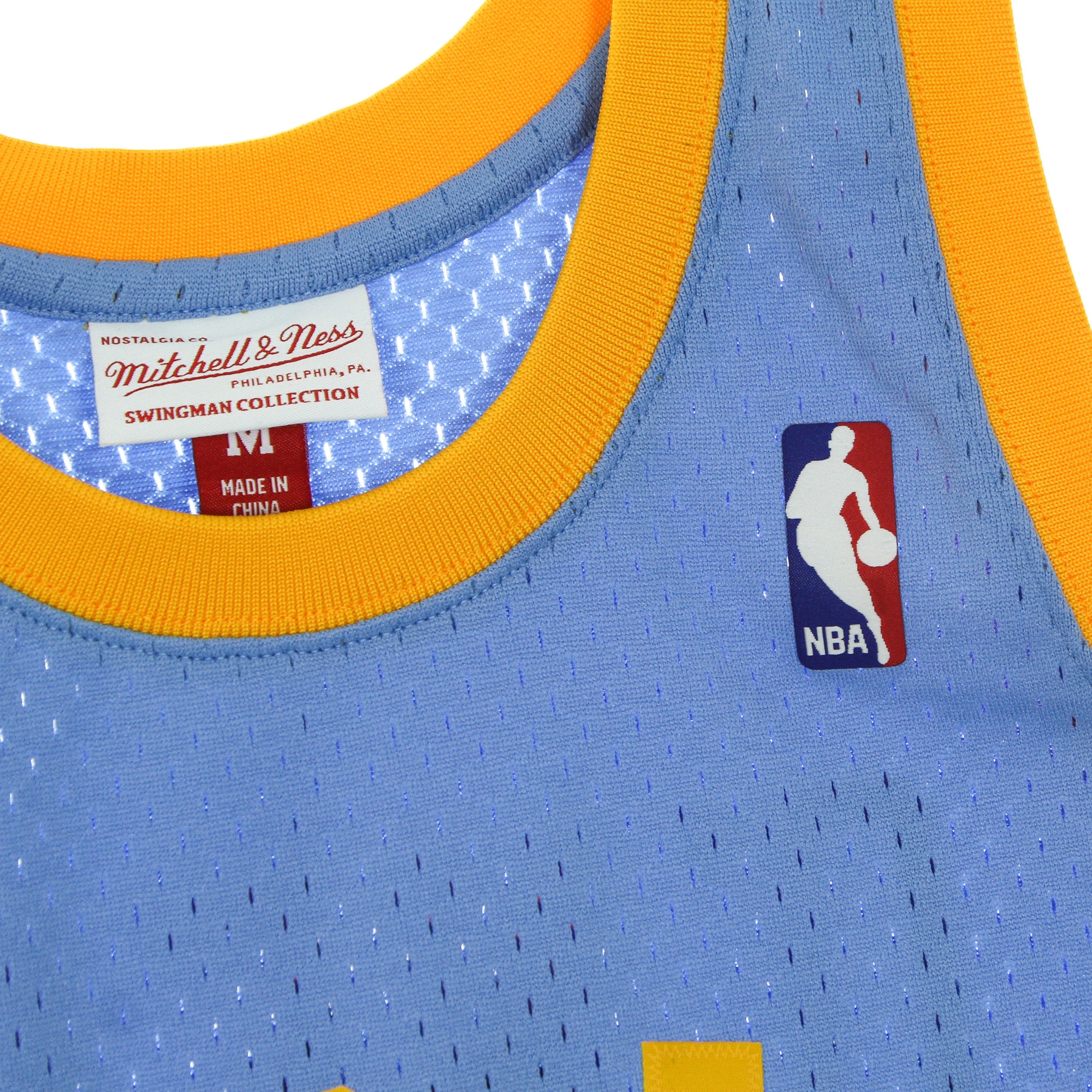 Mitchell & Ness, Canotta Basket Uomo Nba Swingman Jersey Hardwood Classics No 34 Shaquille O'neal 2001-02 Loslak, 