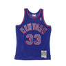 Mitchell & Ness, Canotta Basket Uomo Nba Swingman Jersey Hardwood Classics No 33 Patrick Ewing 1996-97 Neykni, Royal