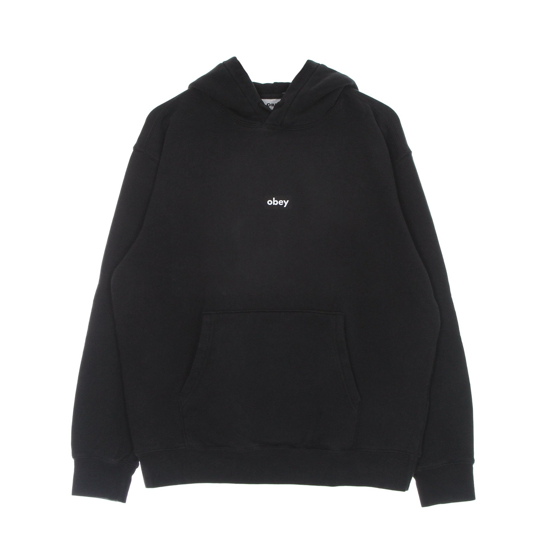 Men's Hoodie Black Bar Heavyweight Pigment Dyed Hoodie Pigment Black