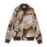 Mitchell & Ness, Giubbotto Bomber Uomo Nba Camo Reflective Jacket Chibul, Camo/original Team Colors