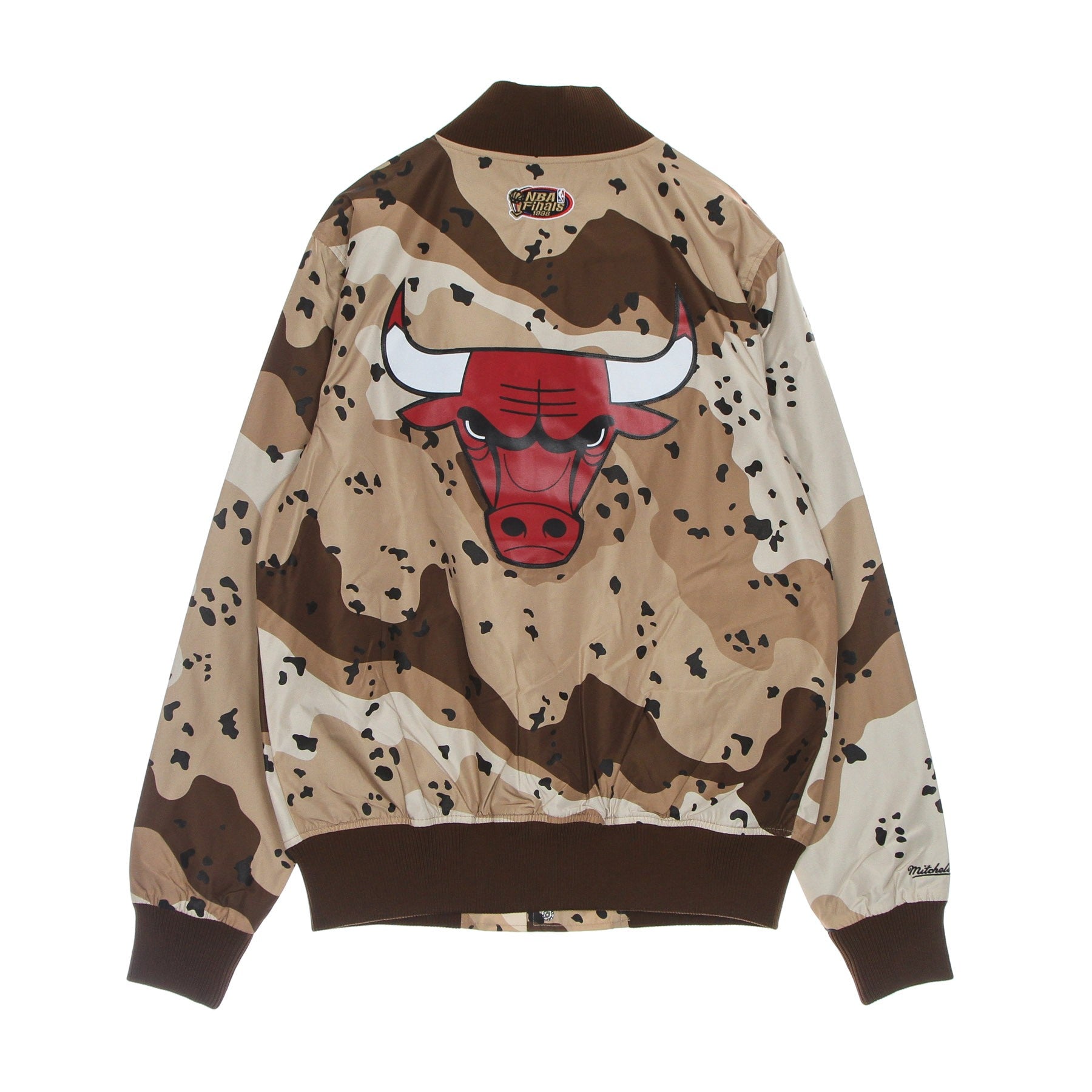 Mitchell & Ness, Giubbotto Bomber Uomo Nba Camo Reflective Jacket Chibul, 