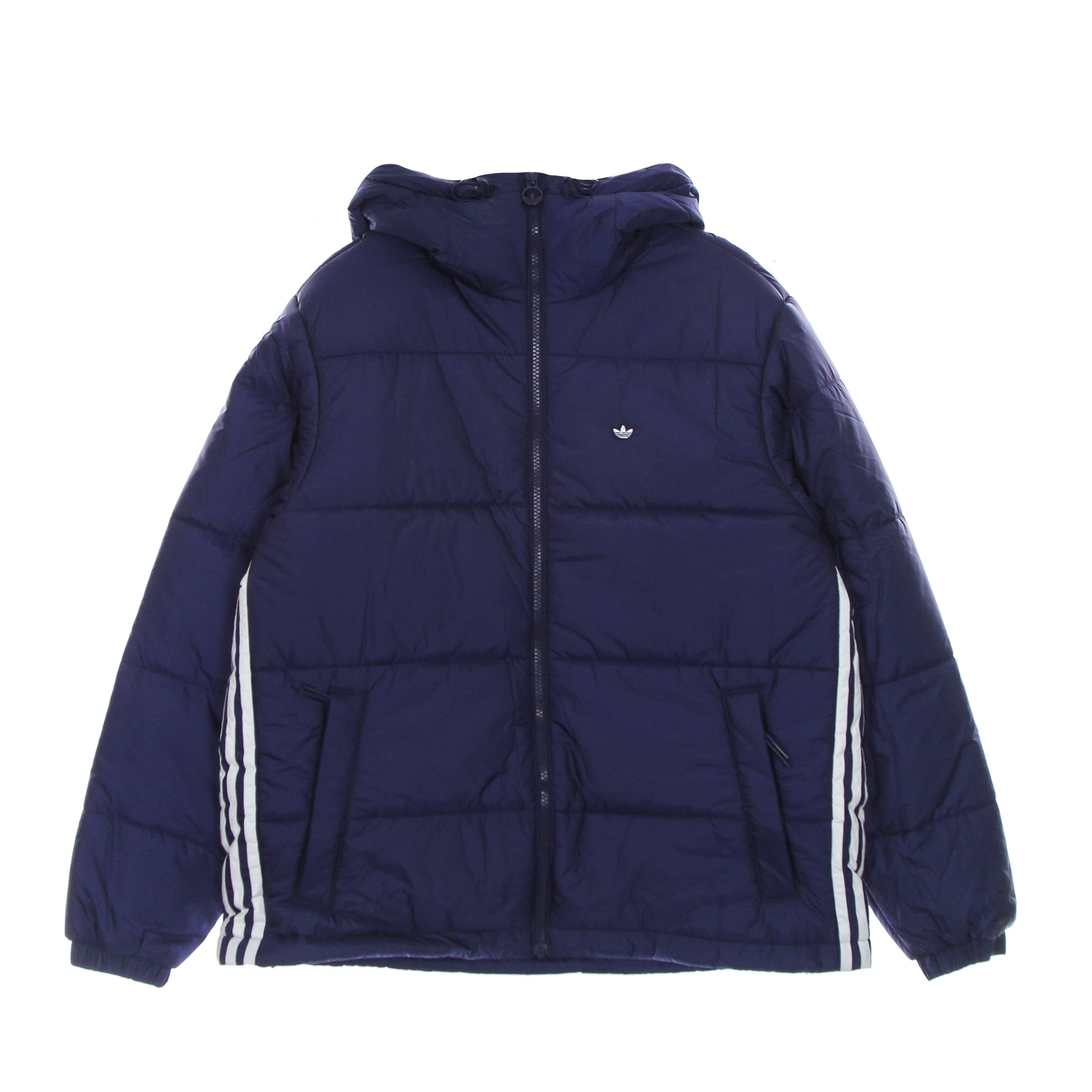 Adidas, Piumino Uomo Pad Hooded Puff, Night Sky