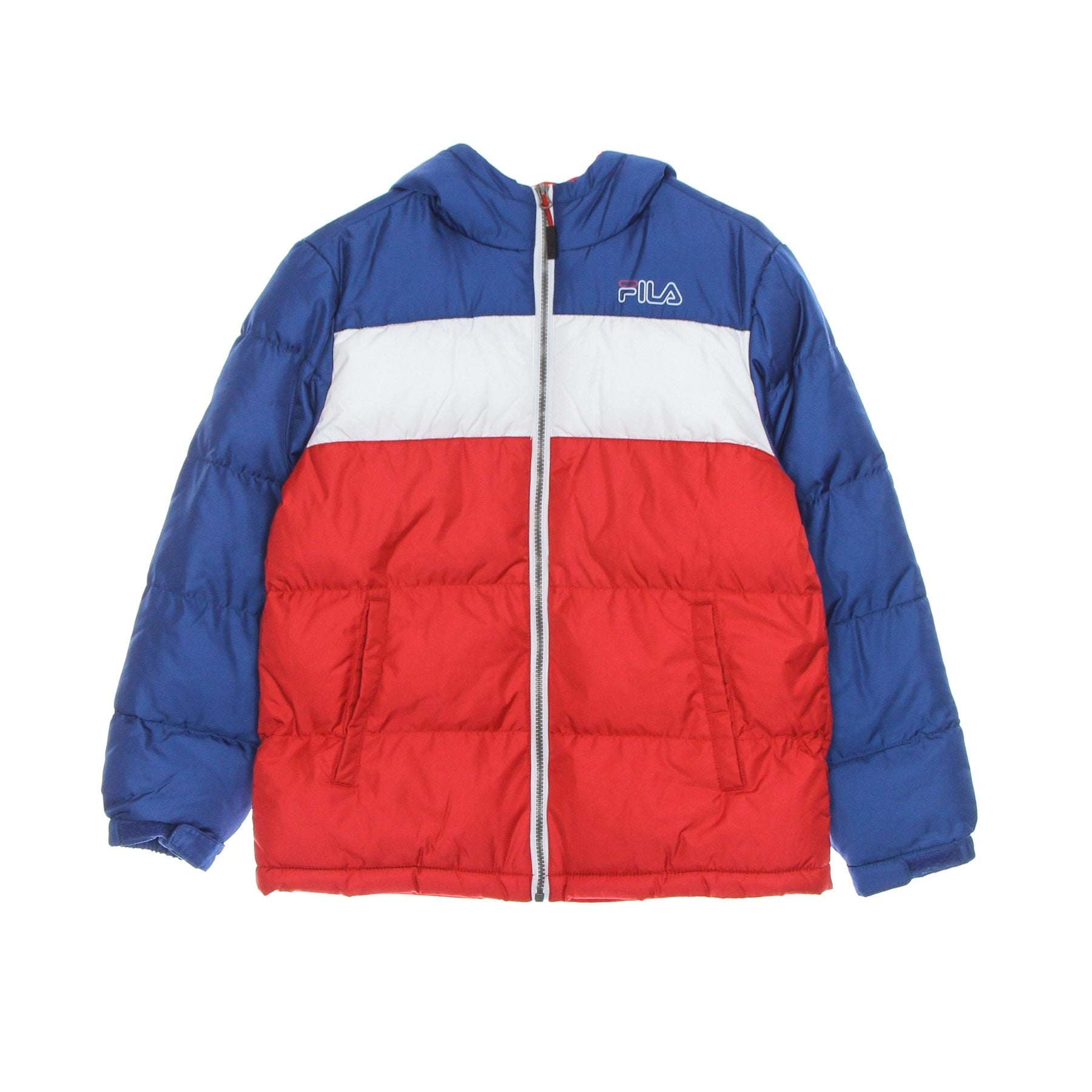 Fila, Piumino Ragazzo Lui Puffer Jacket, True Red/limoges/bright White