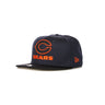 New Era, Cappellino Visiera Piatta Uomo Nfl Sideline Rd Em 950 Chibea, Black/original Team Colors